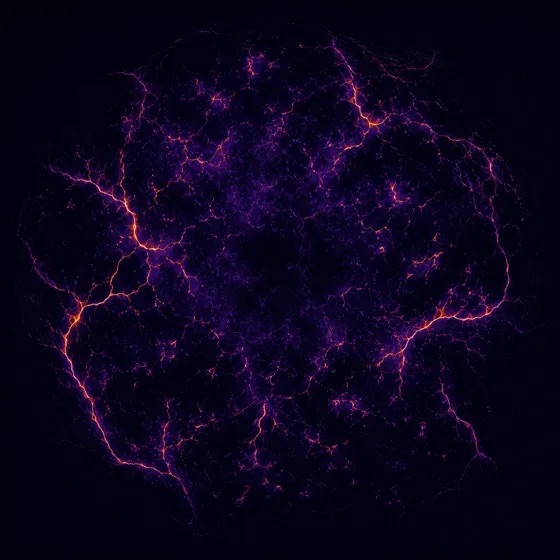 Tumour vasculature regressing after therapy